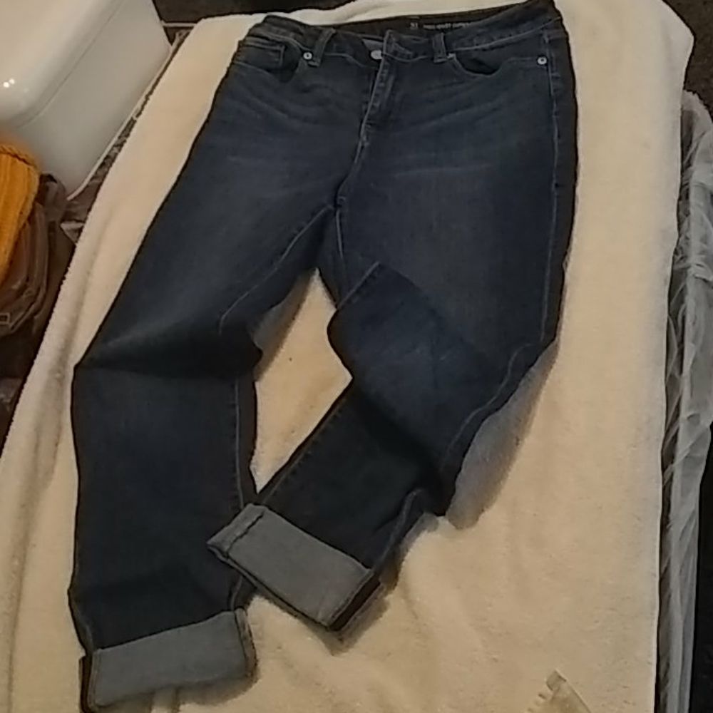 New York and Co high waist curvy boyfriend jeans